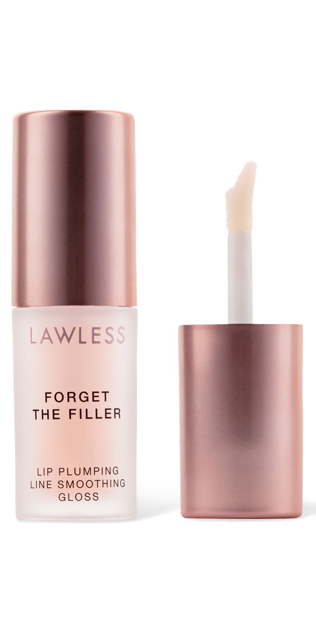 LAWLESS Mini Rosy Outlook Lip Plumper Rosy .058 oz/ 1.7 mL