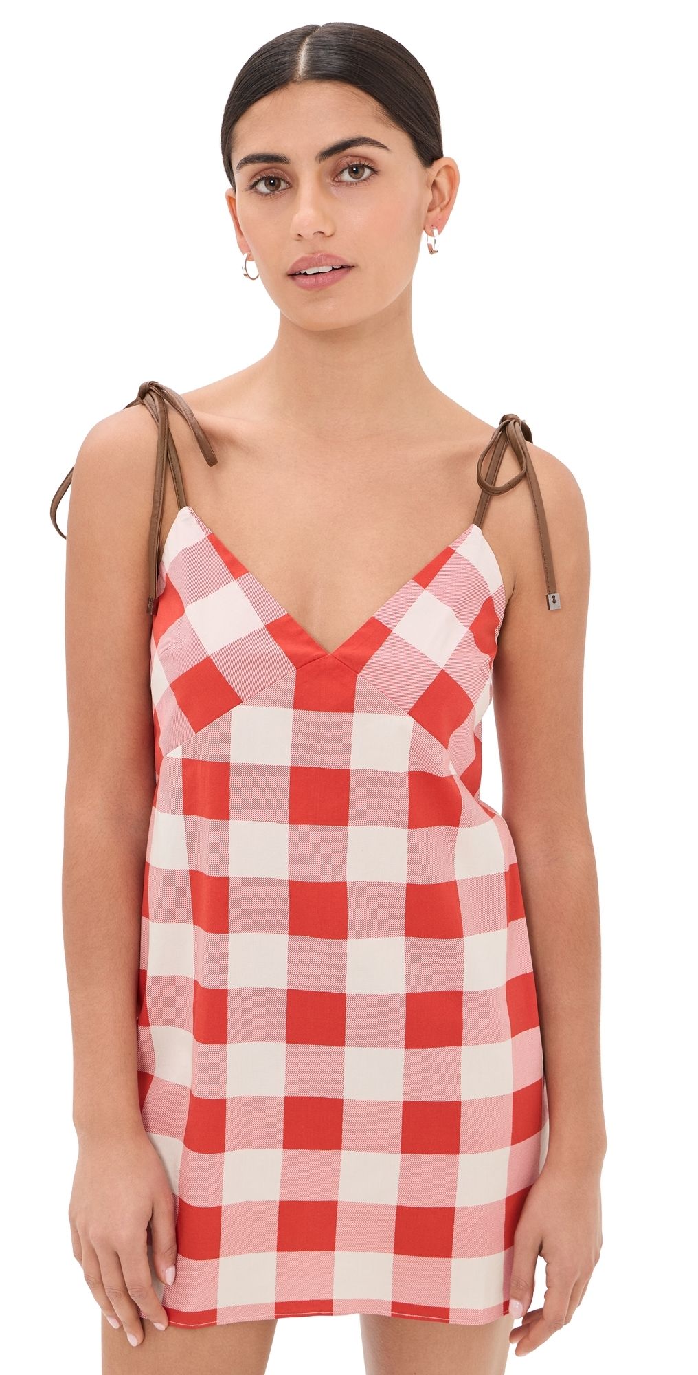 SEROYA Shantie Dress Geranium Gingham S