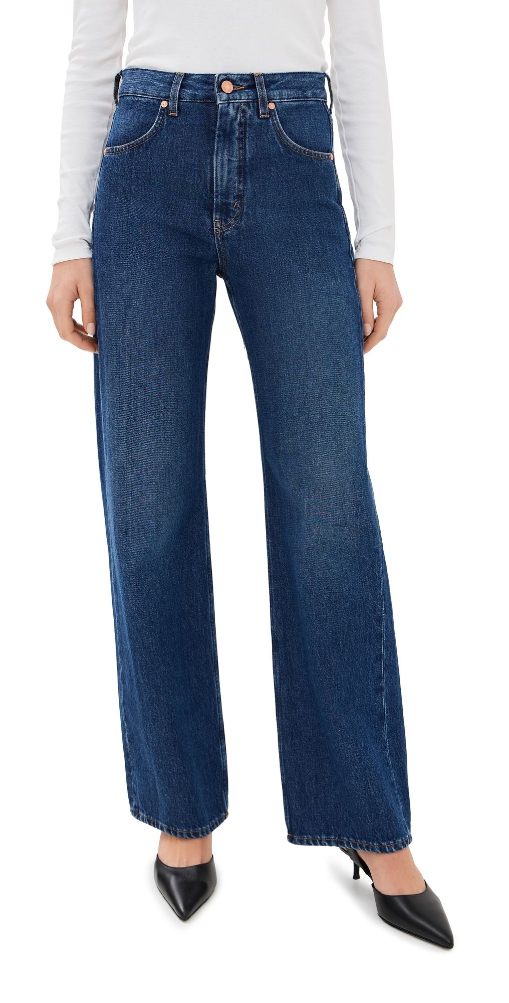 Bite Studios Ease Organic Cotton Denim Mid Blue 28
