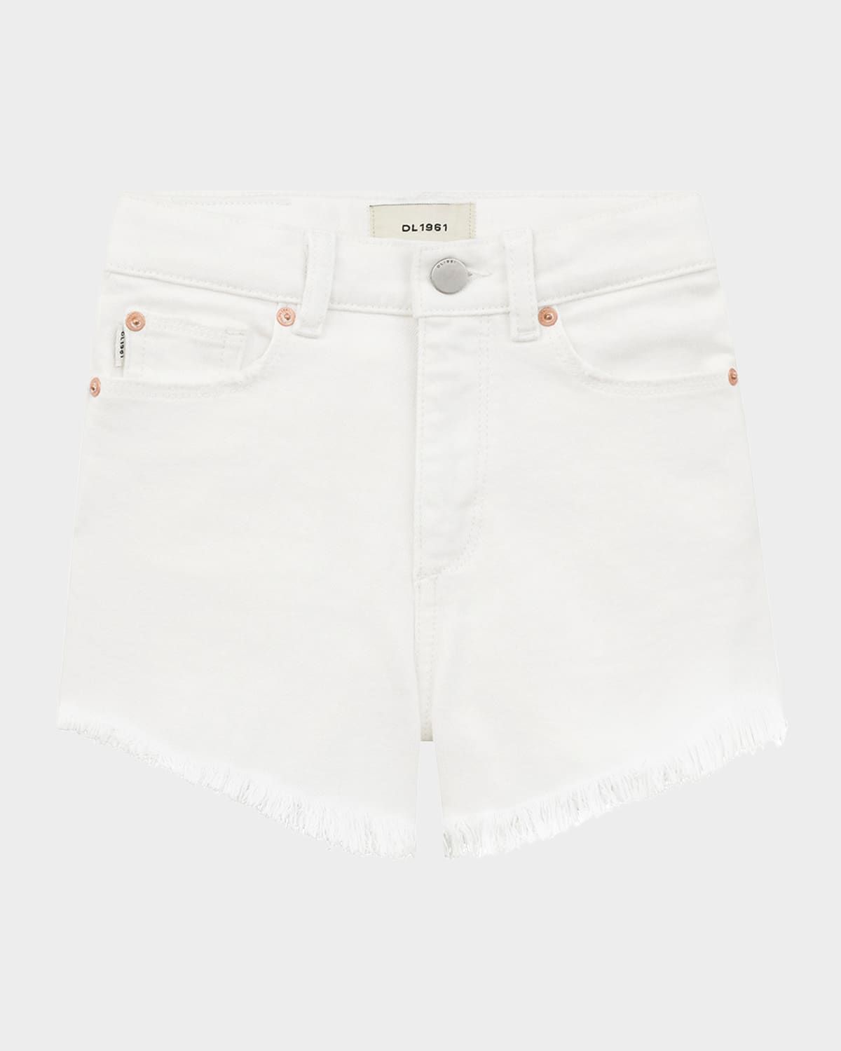 Girl & apos;s Lucy Raw Edge Hem Shorts, Size 7-16