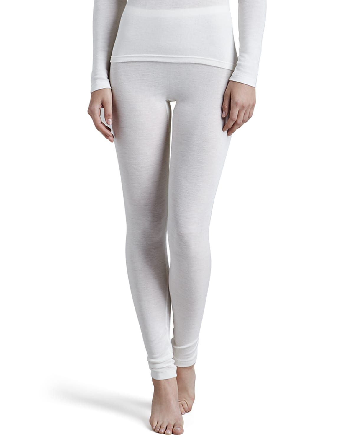 Wool & Silk Blend Leggings