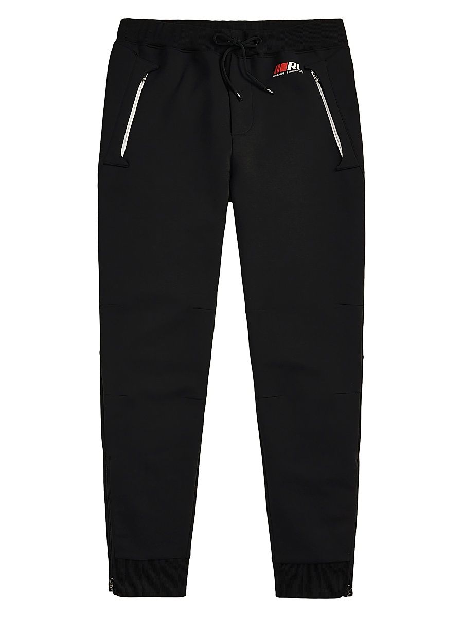 Men's Stretch Double-Knit Jogger Pants - Polo Black - Size XXL