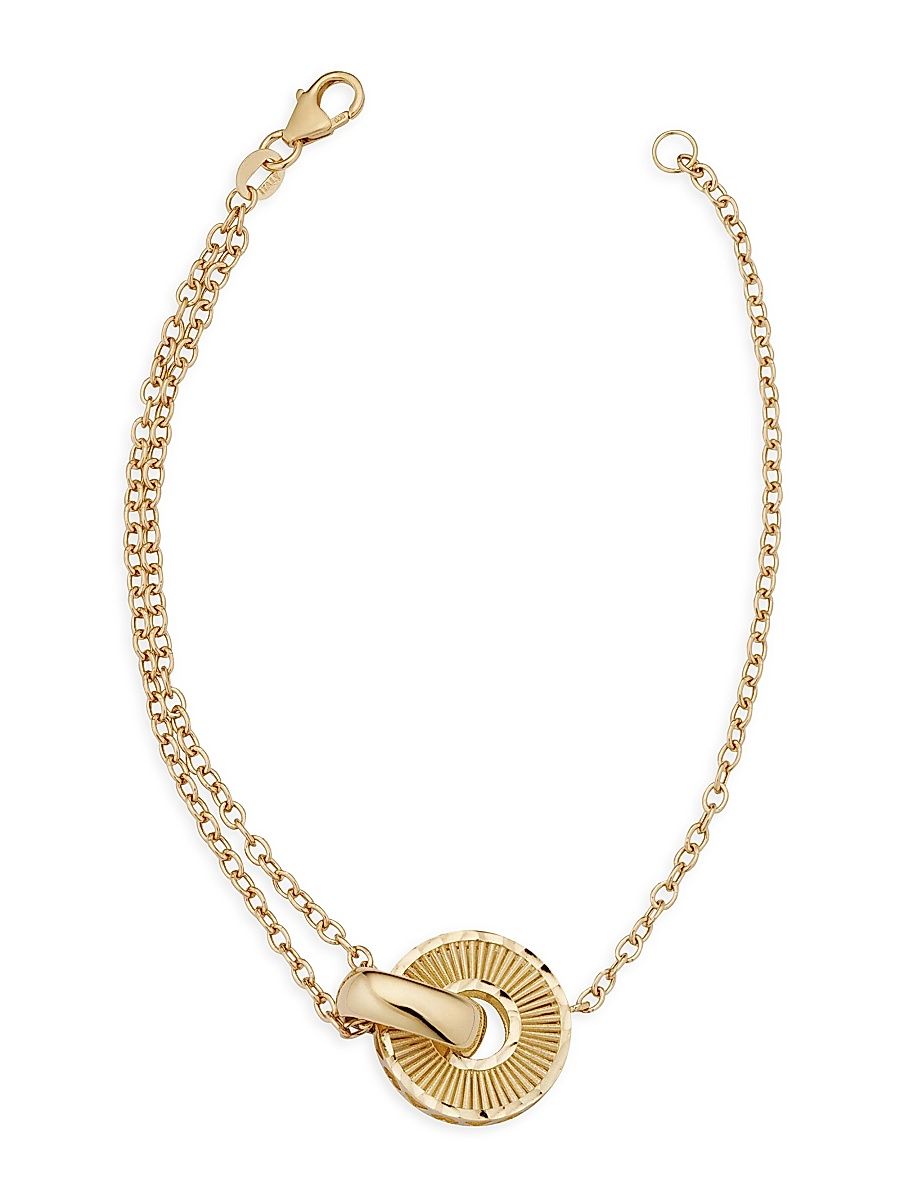 Women's 14K Yellow Gold Icon Bracelet - Yellow Gold