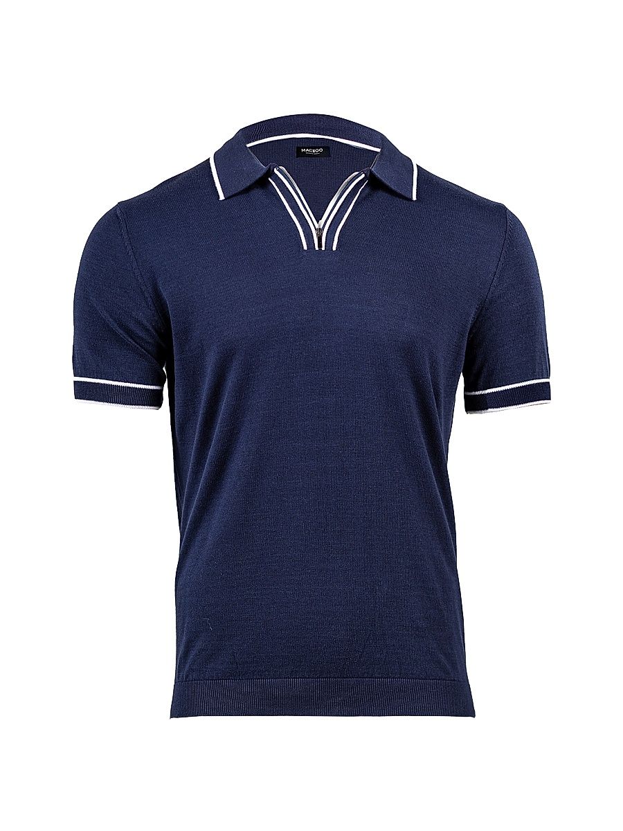 Men's Knitted Marthyr Sweater - Blue - Size XXL