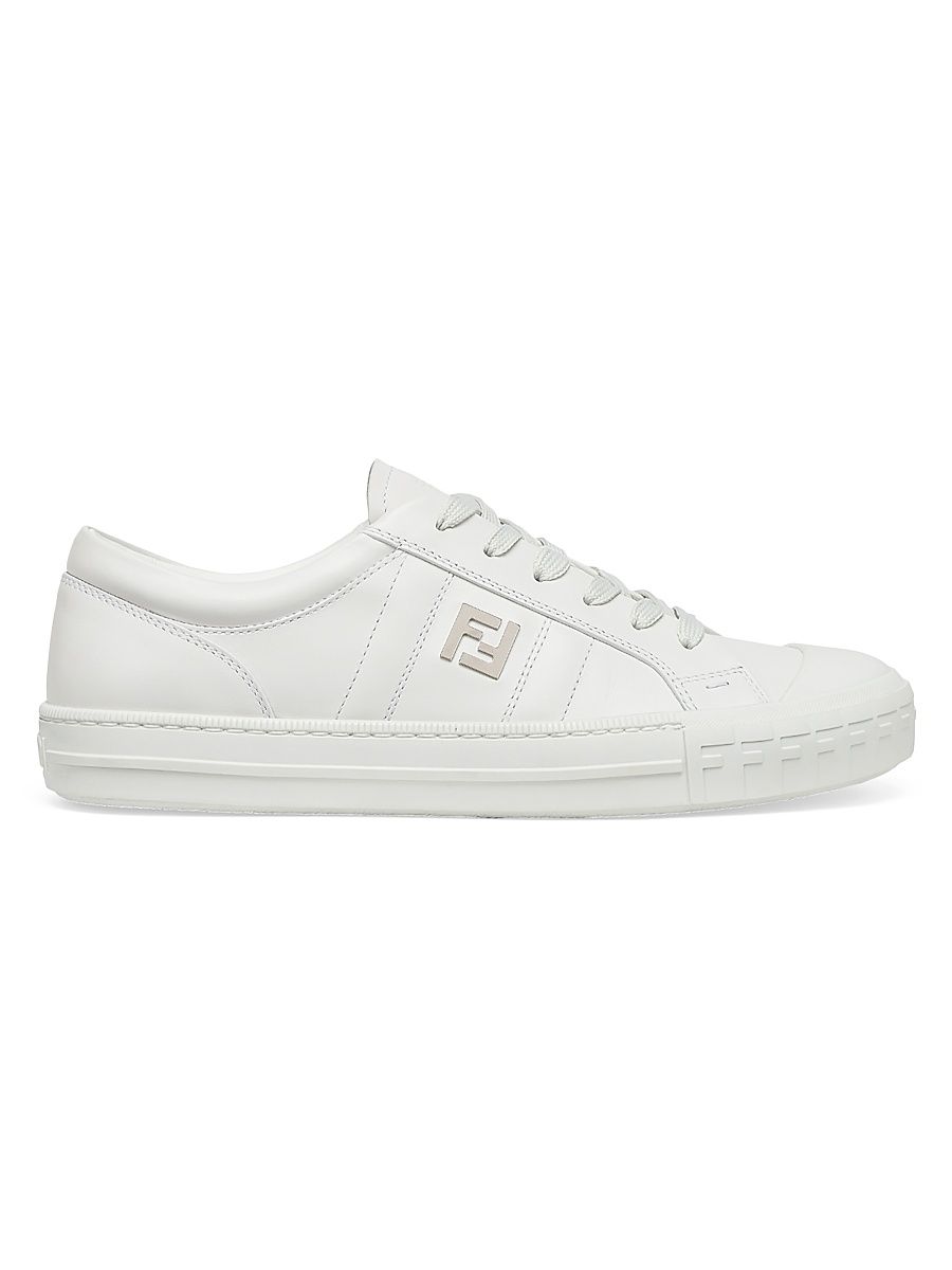Men's Domino Low-Top Sneakers - White - Size 10