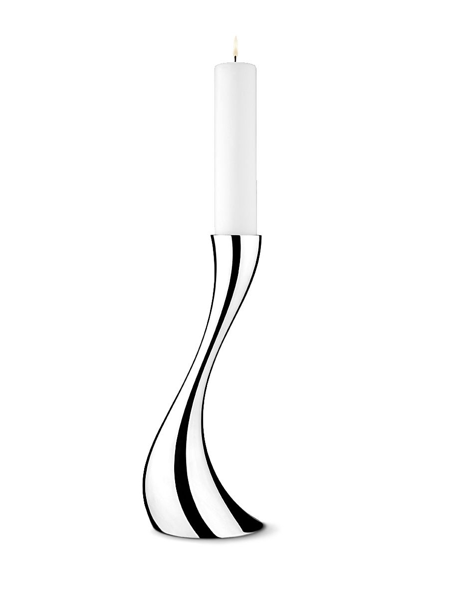 Cobra Floor Candleholder - Steel - Size Small