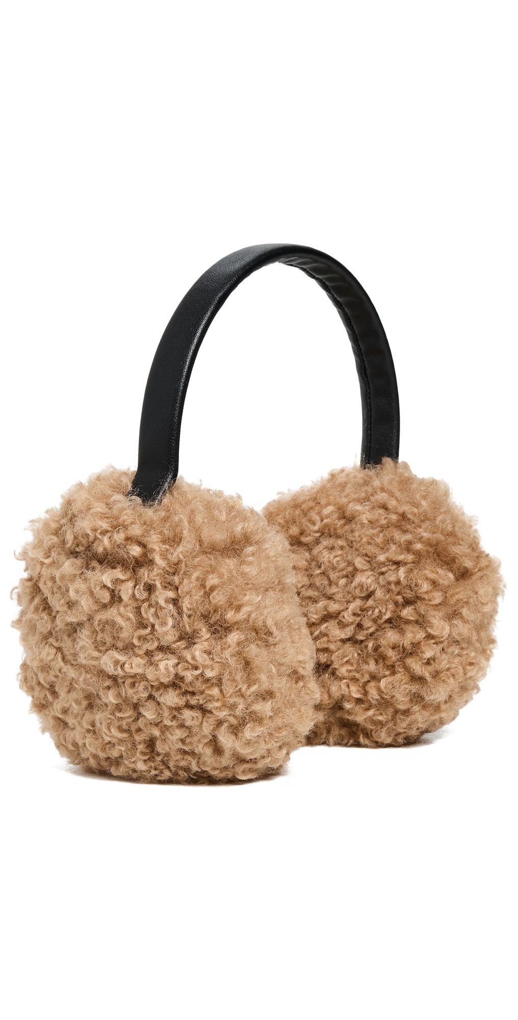 Apparis Esme Bouclette Earmuffs Camel One Size