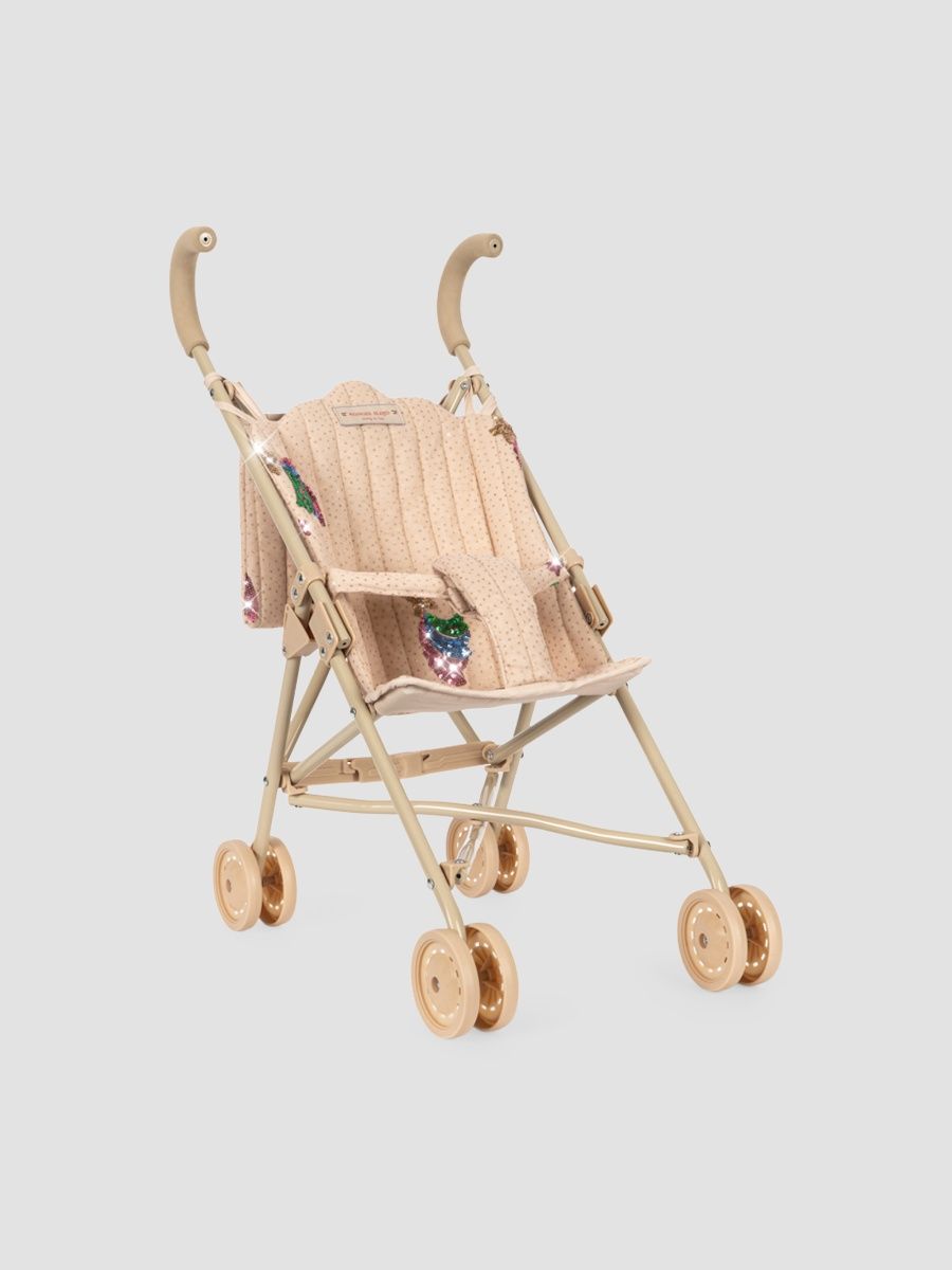 Konges Slojd Tulle Doll Stroller - Rainbow Star