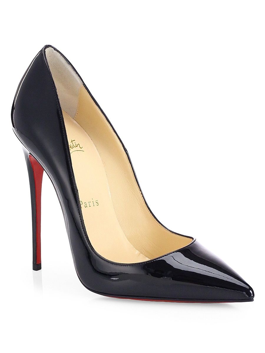 Women's So Kate 120MM Patent Leather Pumps - Black - Size 13