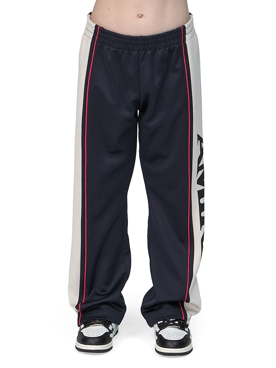 Little Kid's & Kid's Logo Sport Track Pants - Midnight Blue - Size 10