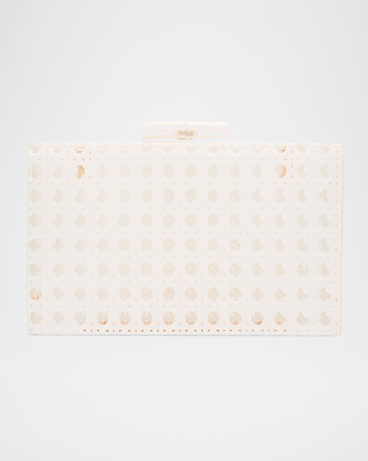 Agate Transparent Geometric Clutch Bag