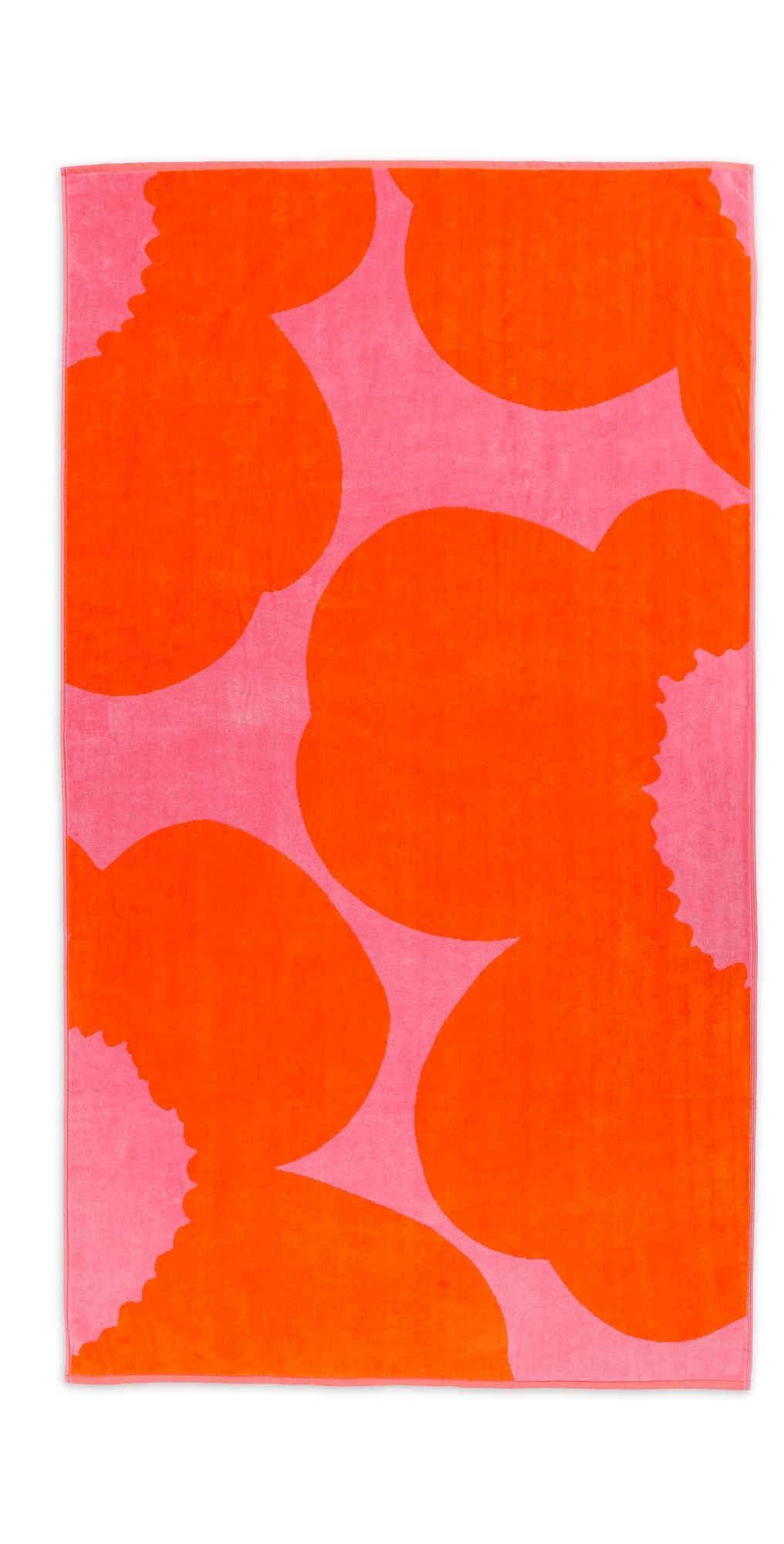 Marimekko Iso Unikko Bath Towel Teal Blue One Size