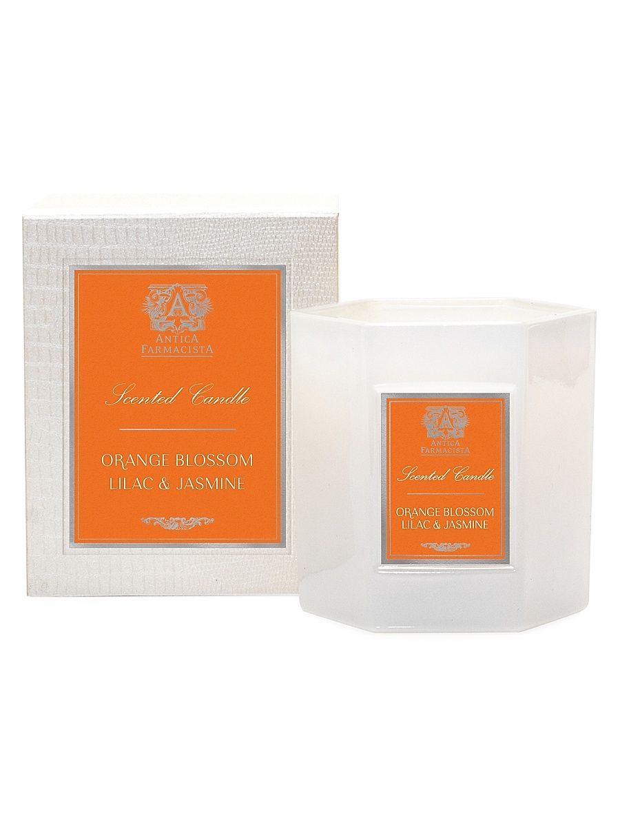 Hexagonal Orange Blossom Candle