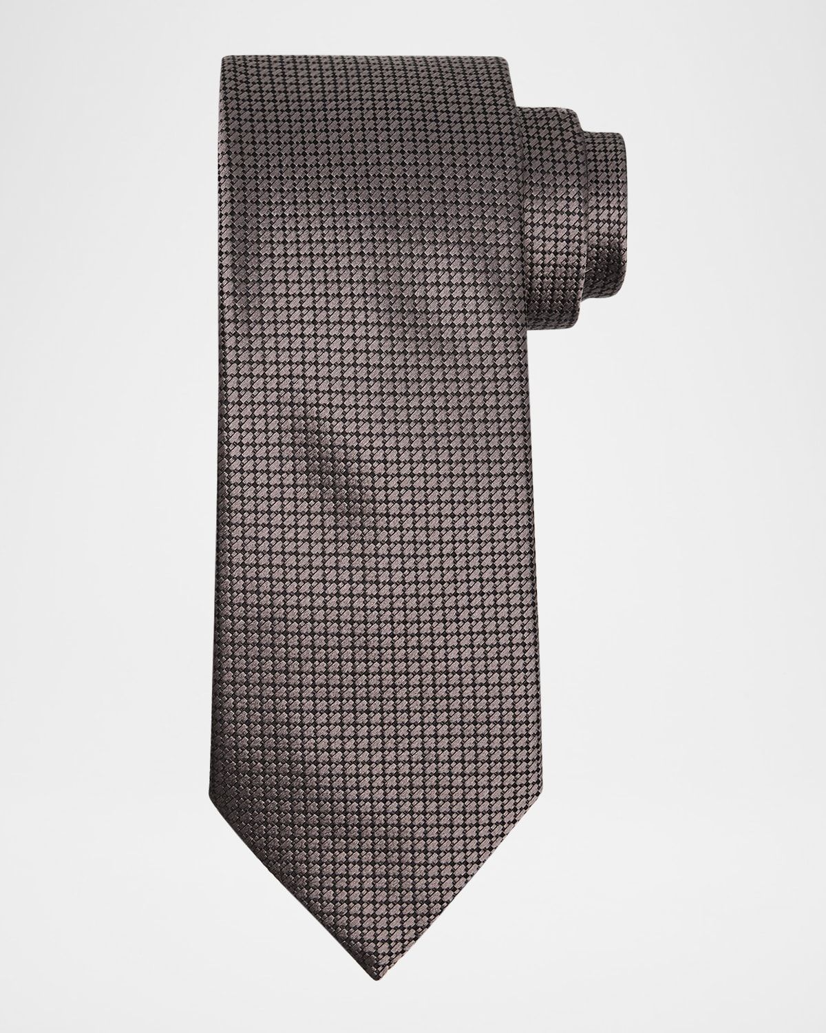 Men & apos;s Neat Micro-Jacquard Silk Tie