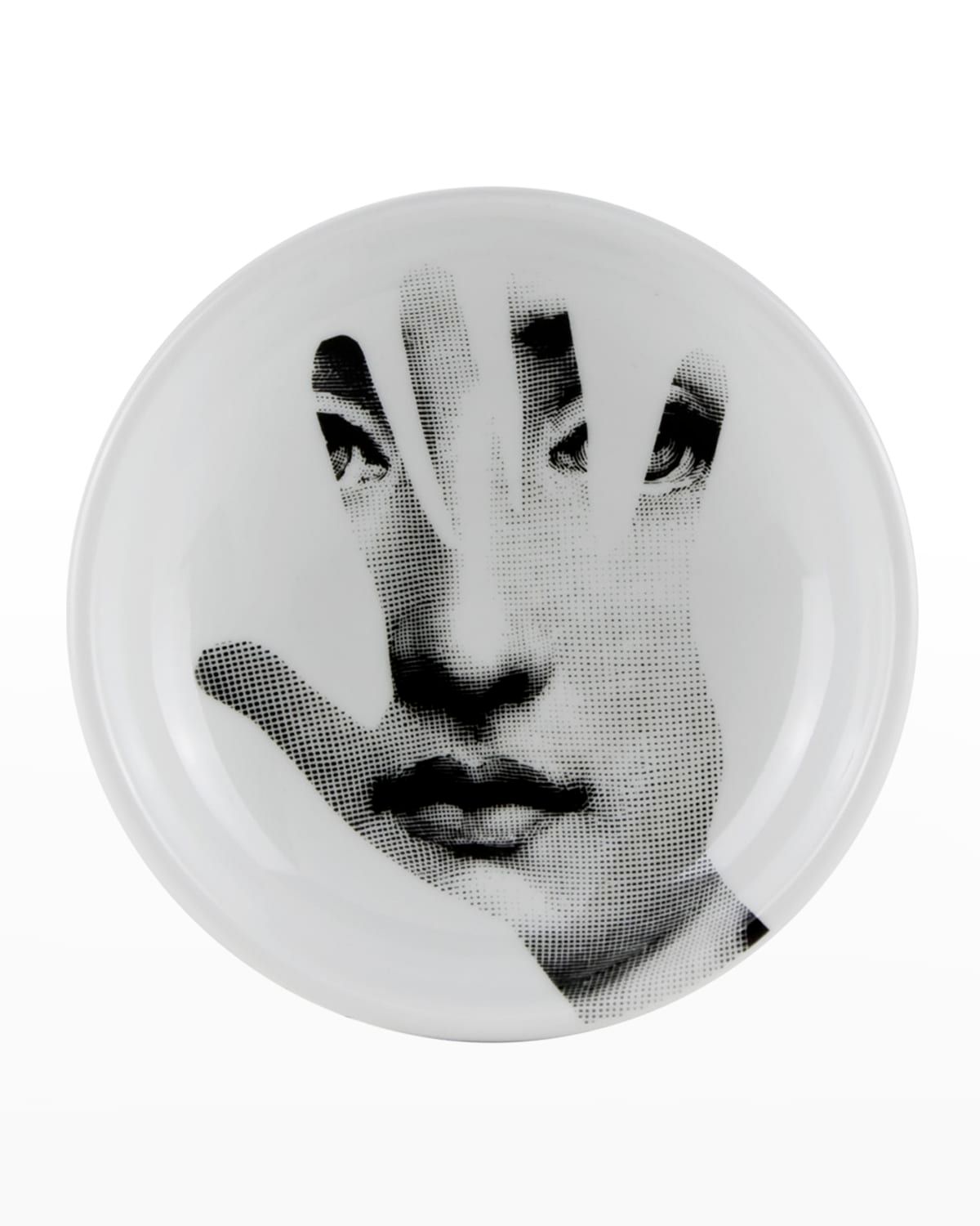 Tema E Variazioni N15 Face in Hand Round Ashtray