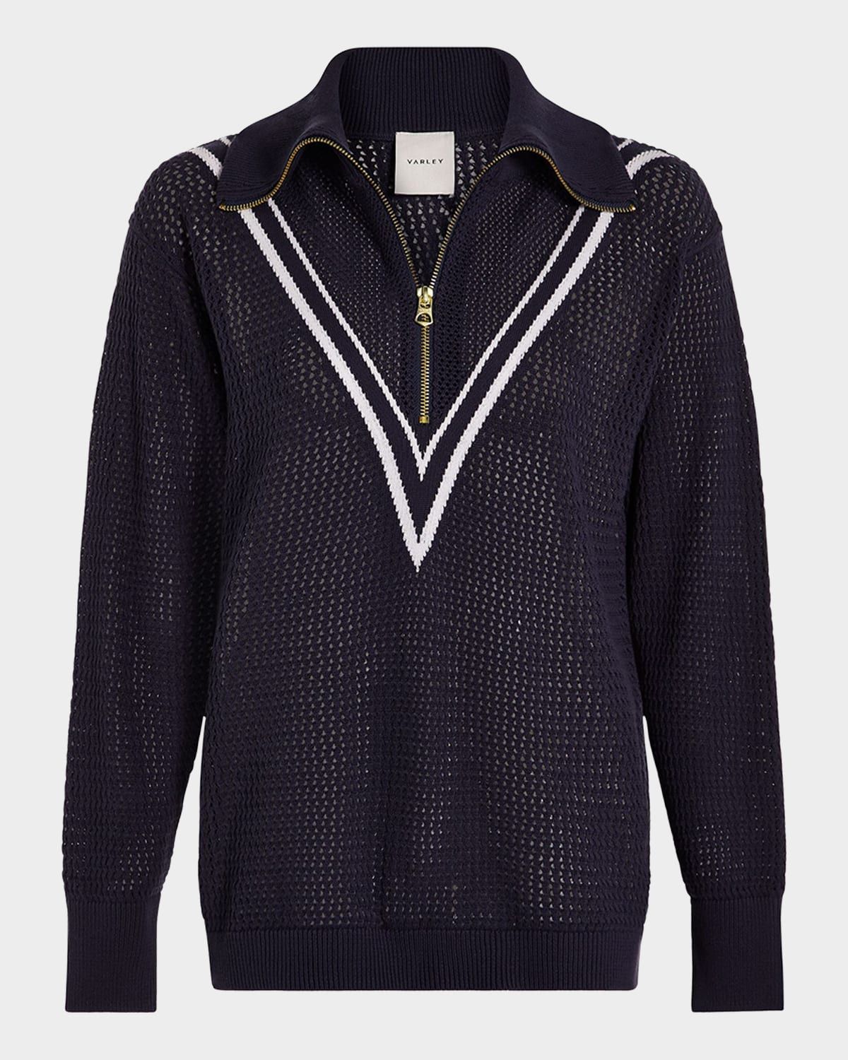 Savannah Open-Knit Pullover