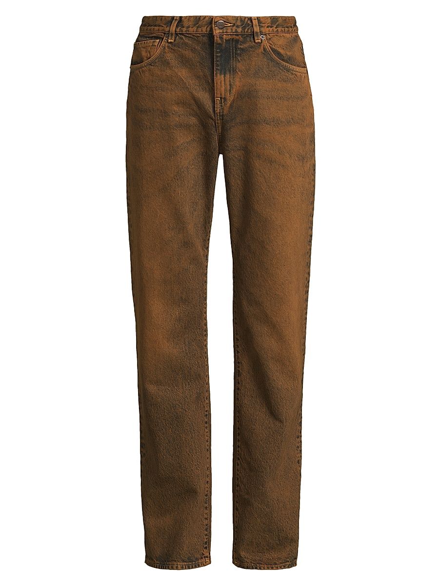 Men's Relaxed Straight Jeans - Desert - Size 36