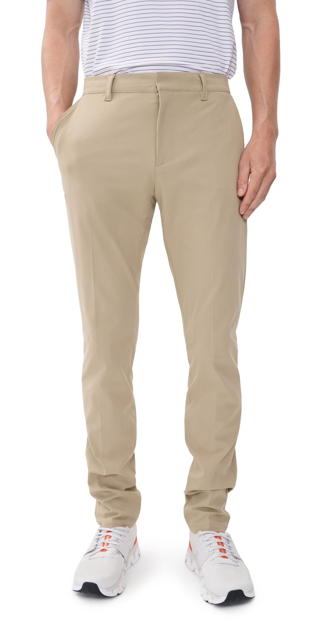 Rhone Slim Fit Commuter Pro Pants Teak Brown 36