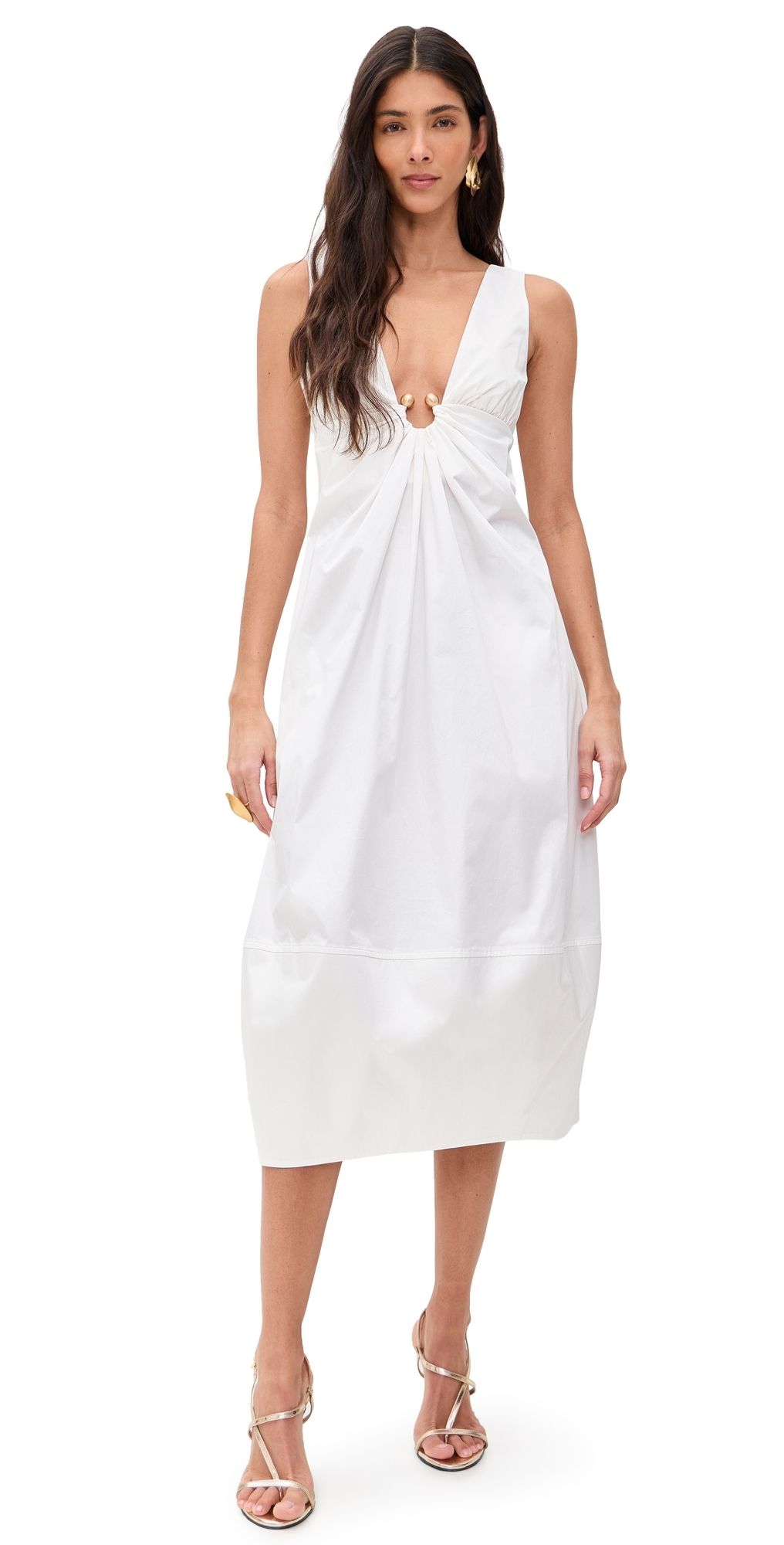 Cult Gaia Ebisu Dress Off White 2