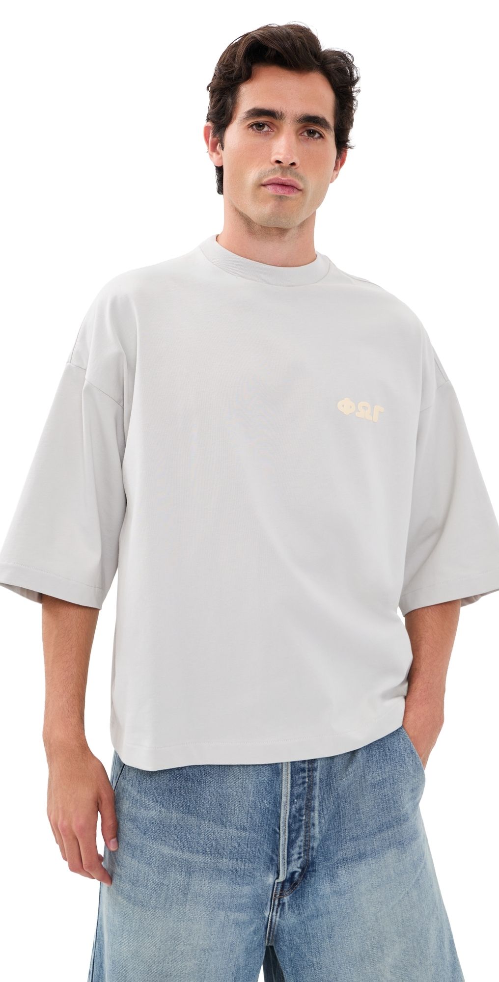 Fear of God Merch Tee Overcast XS