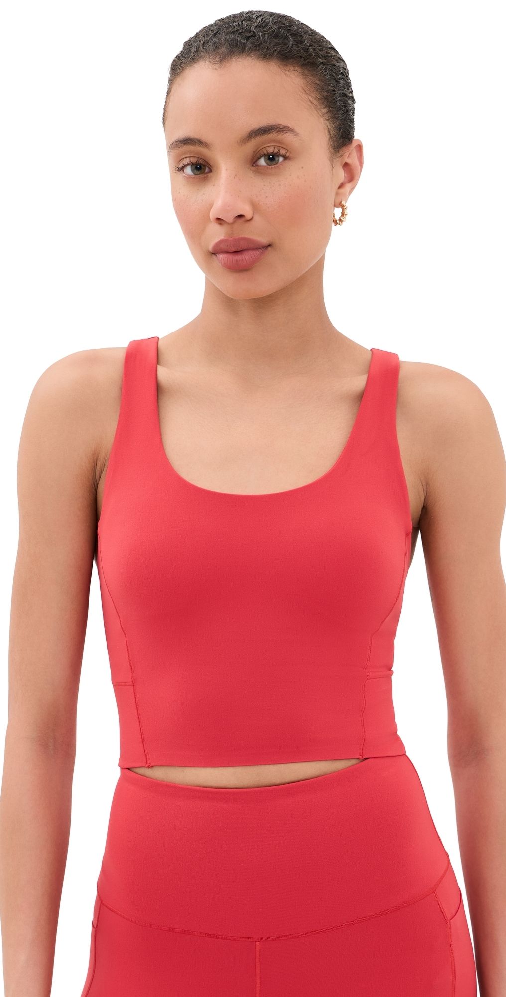 Rhone Revive Longline Bra CABANA RED S
