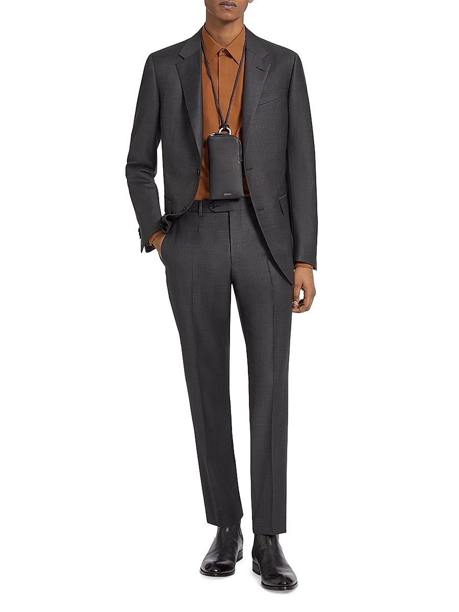 Men's Trofeo 600 Tailoring Evening Suit - Dark Grey - Size 50