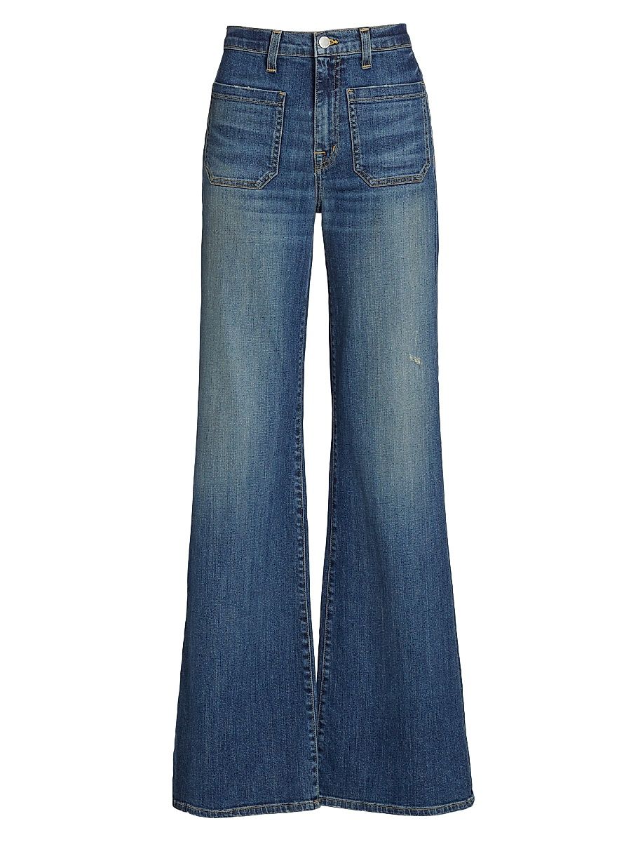 Women's Florence High-Rise Boot-Cut Jeans - Classic Wash - Size 30