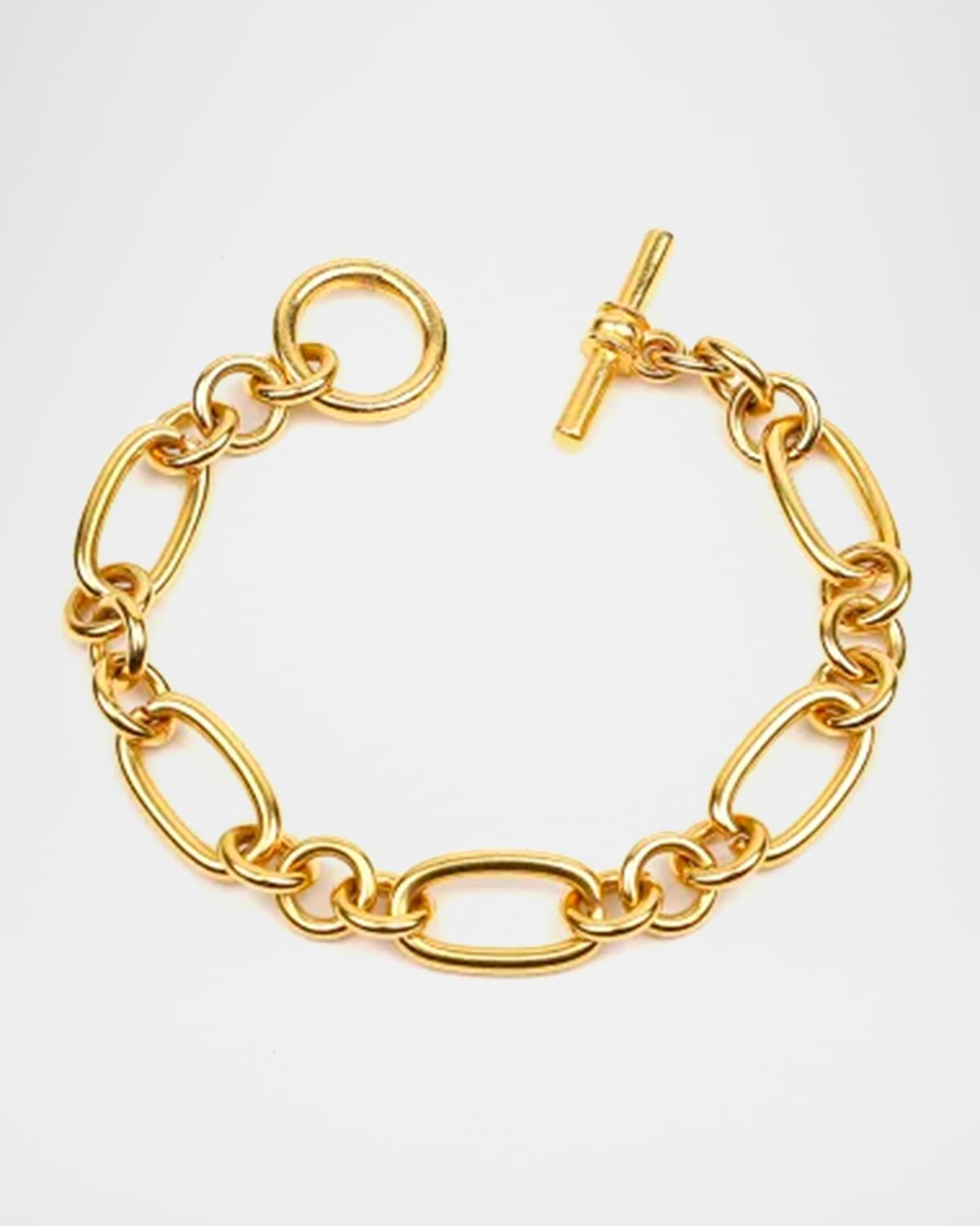 Oval-Link Chain Bracelet