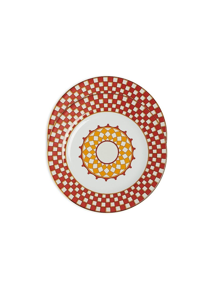 Dessert Plates Set of 2 - Apollo Mattone