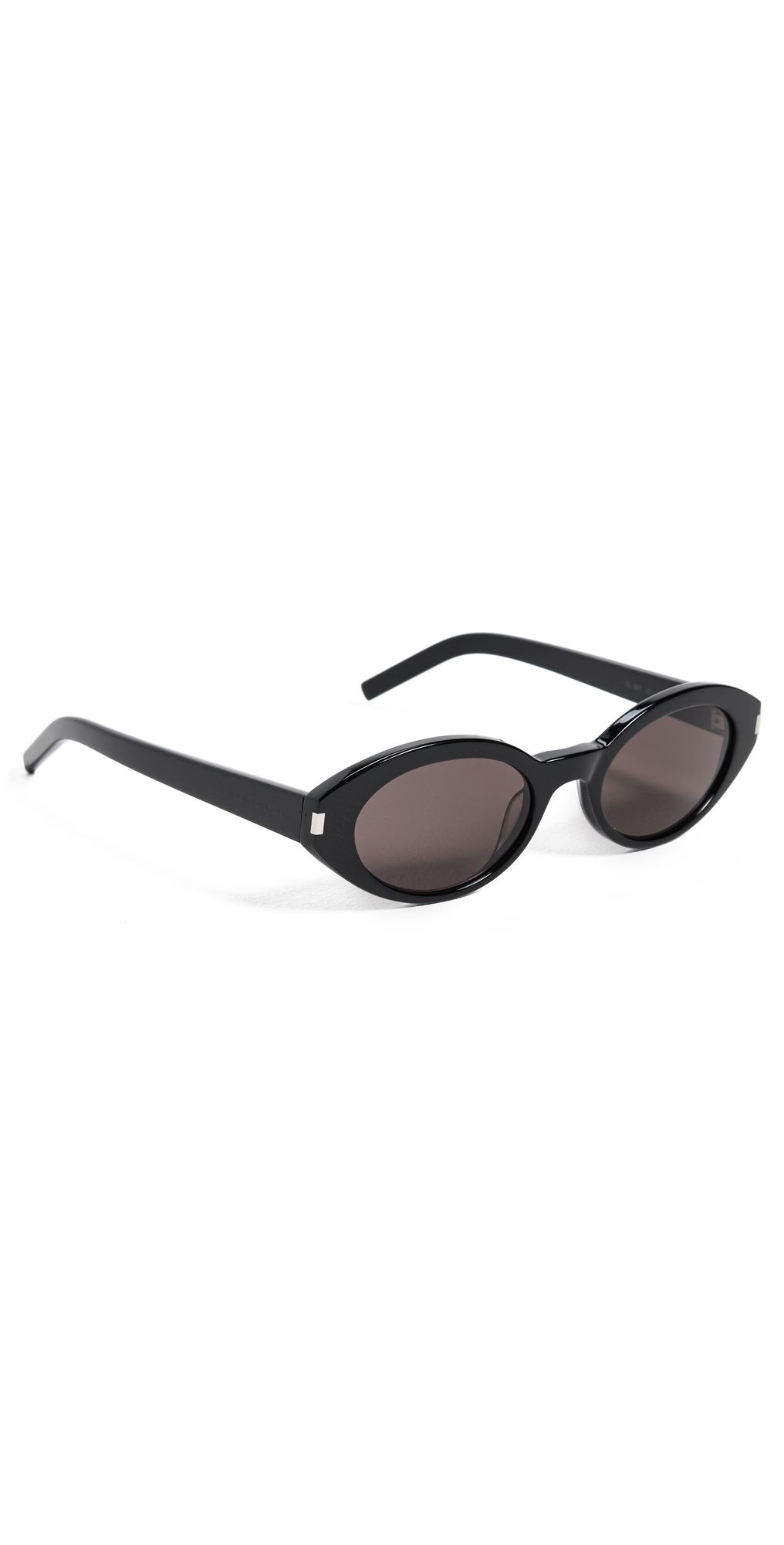 Saint Laurent Round Sunglasses Black-Black-Black One Size