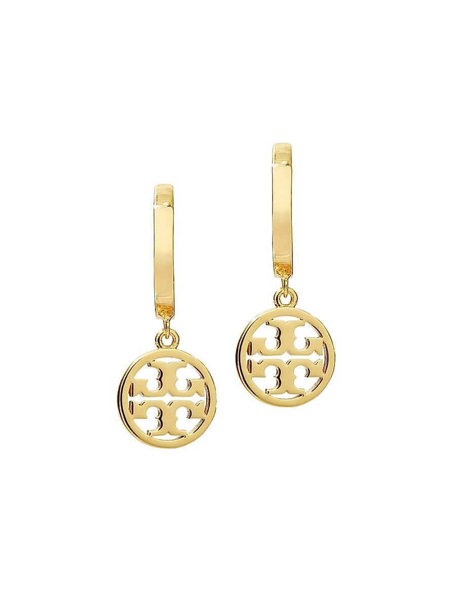 Women's Miller 18K Gold-Plated Huggie Hoop Earrings - Tory Gold