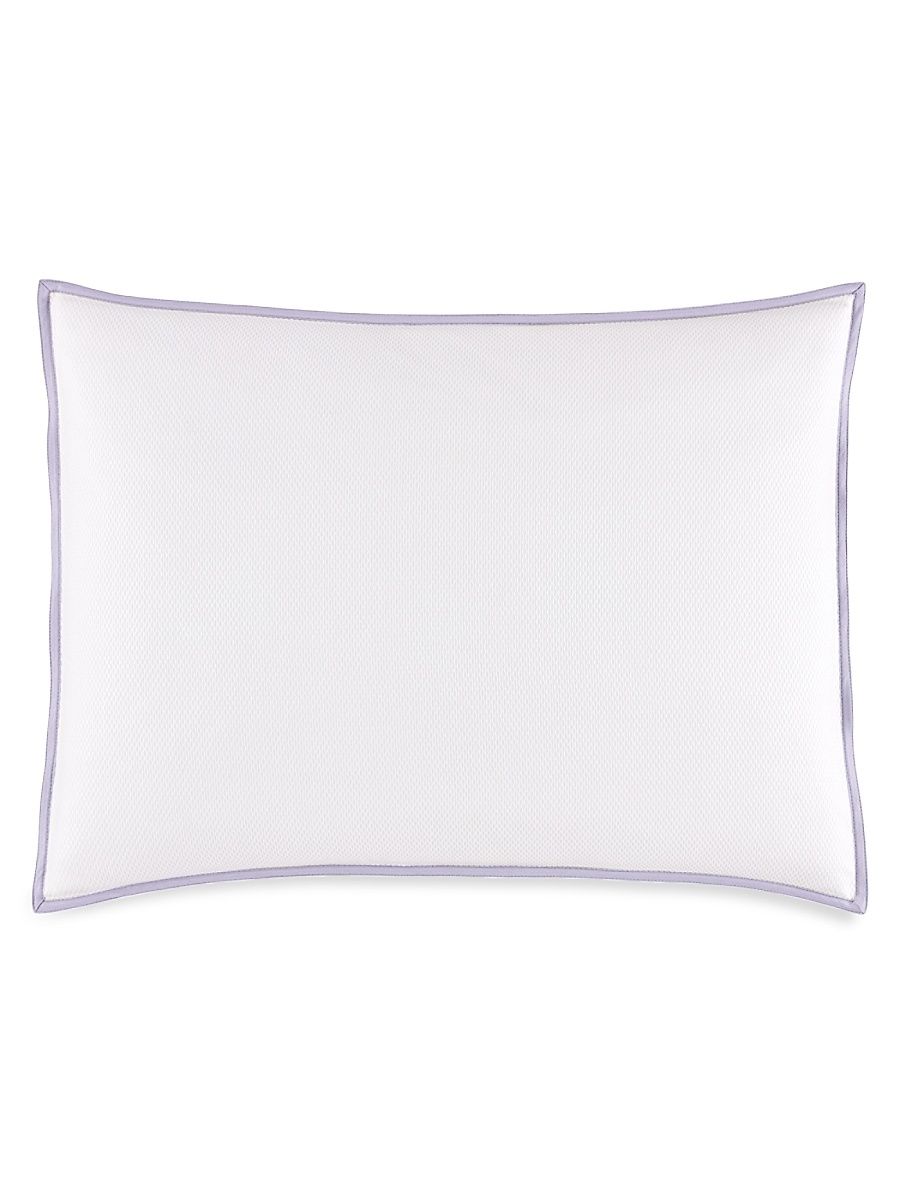Pique Oblong Sham - Lilac