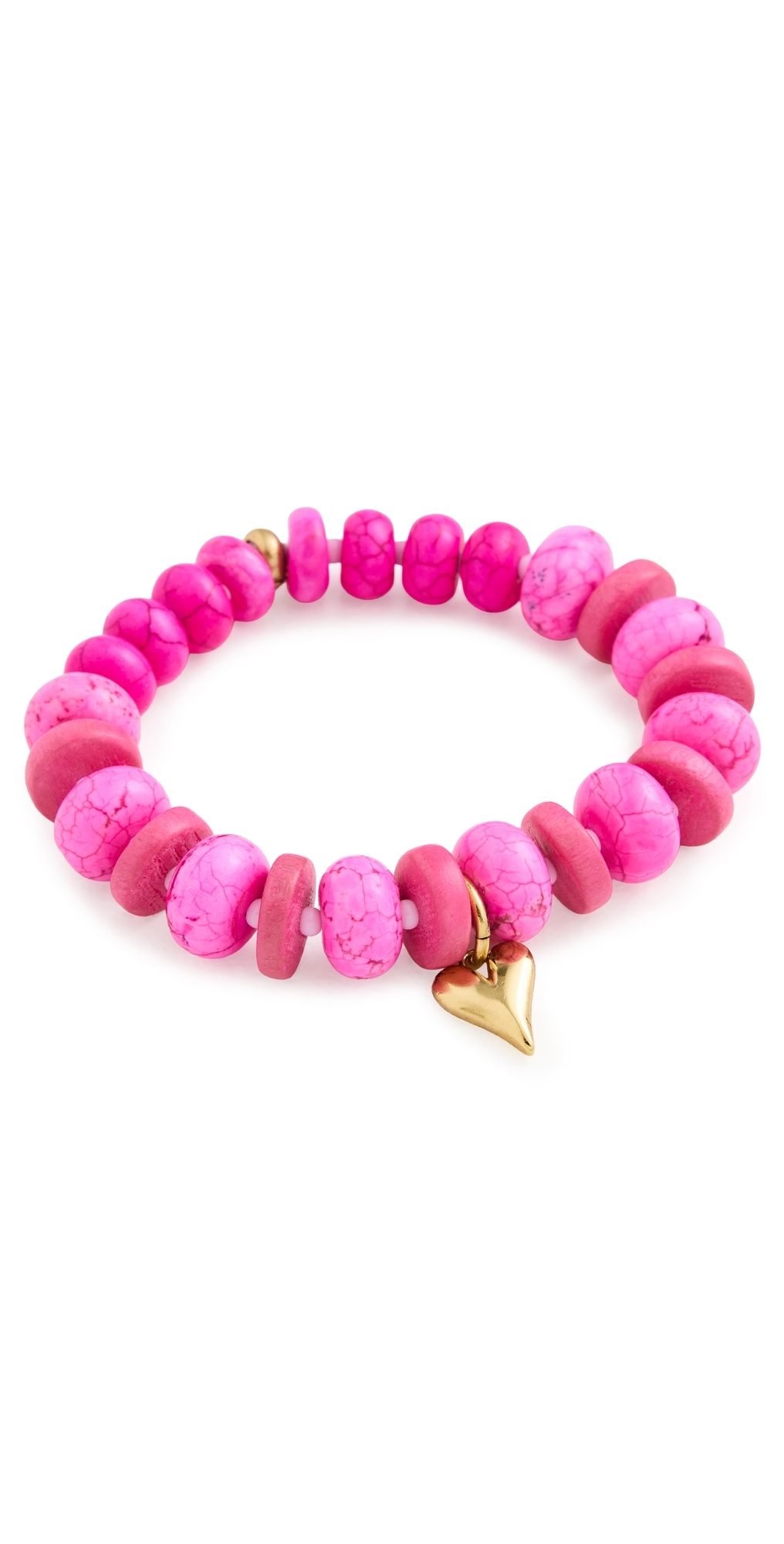 Elizabeth Cole Magenta Bracelet Pink One Size