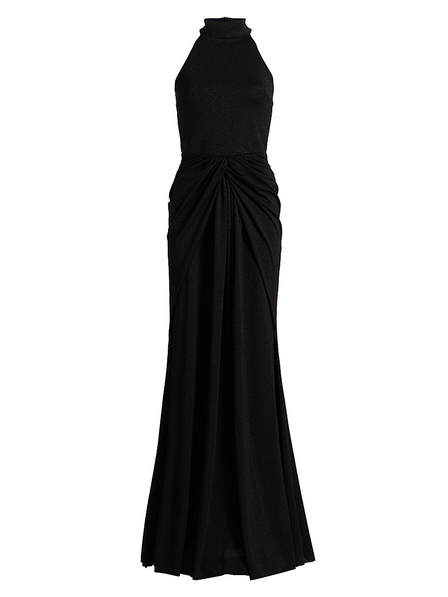 Women's Gujar Sugar Twist-Detail Sleeveless Gown - Black - Size 6