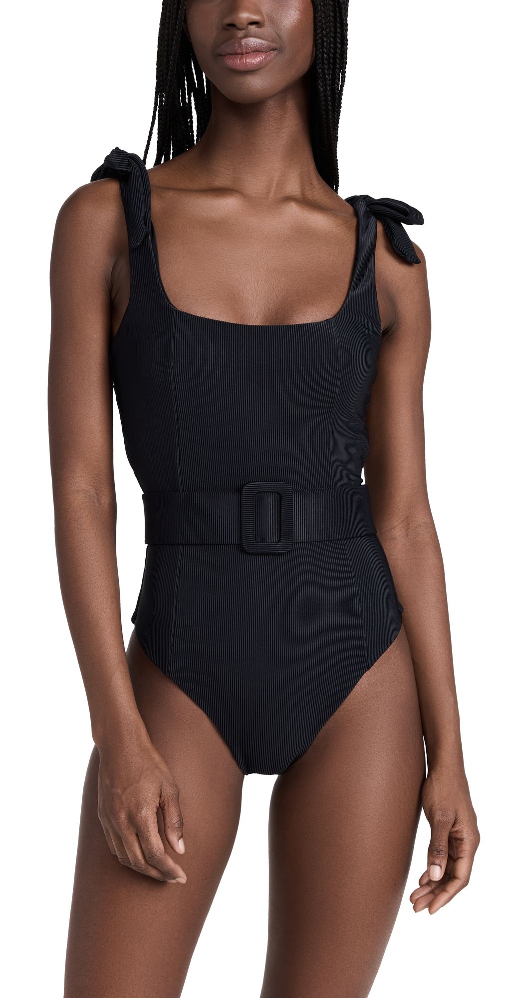 Beach Riot Sydney Belted One Piece Black XS