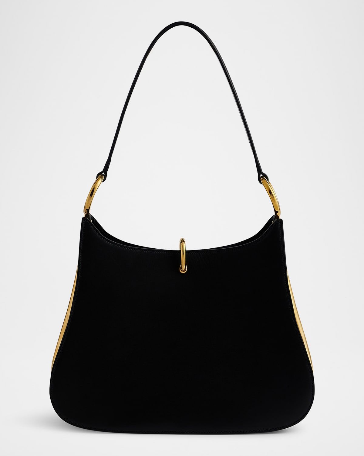 Sac A Main Leather Ring Medium Shoulder Bag