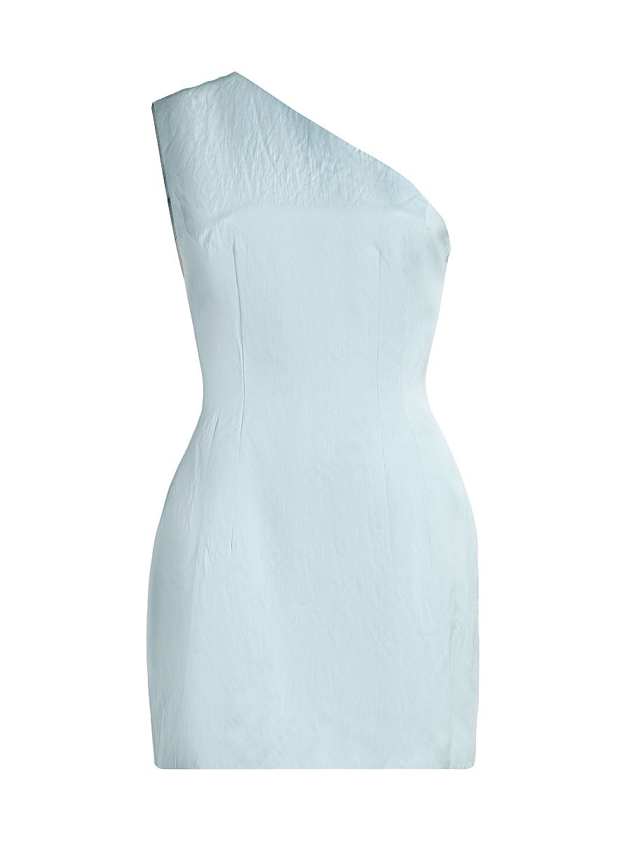 Women's Naya One-Shoulder Minidress - Marine Layer - Size 14