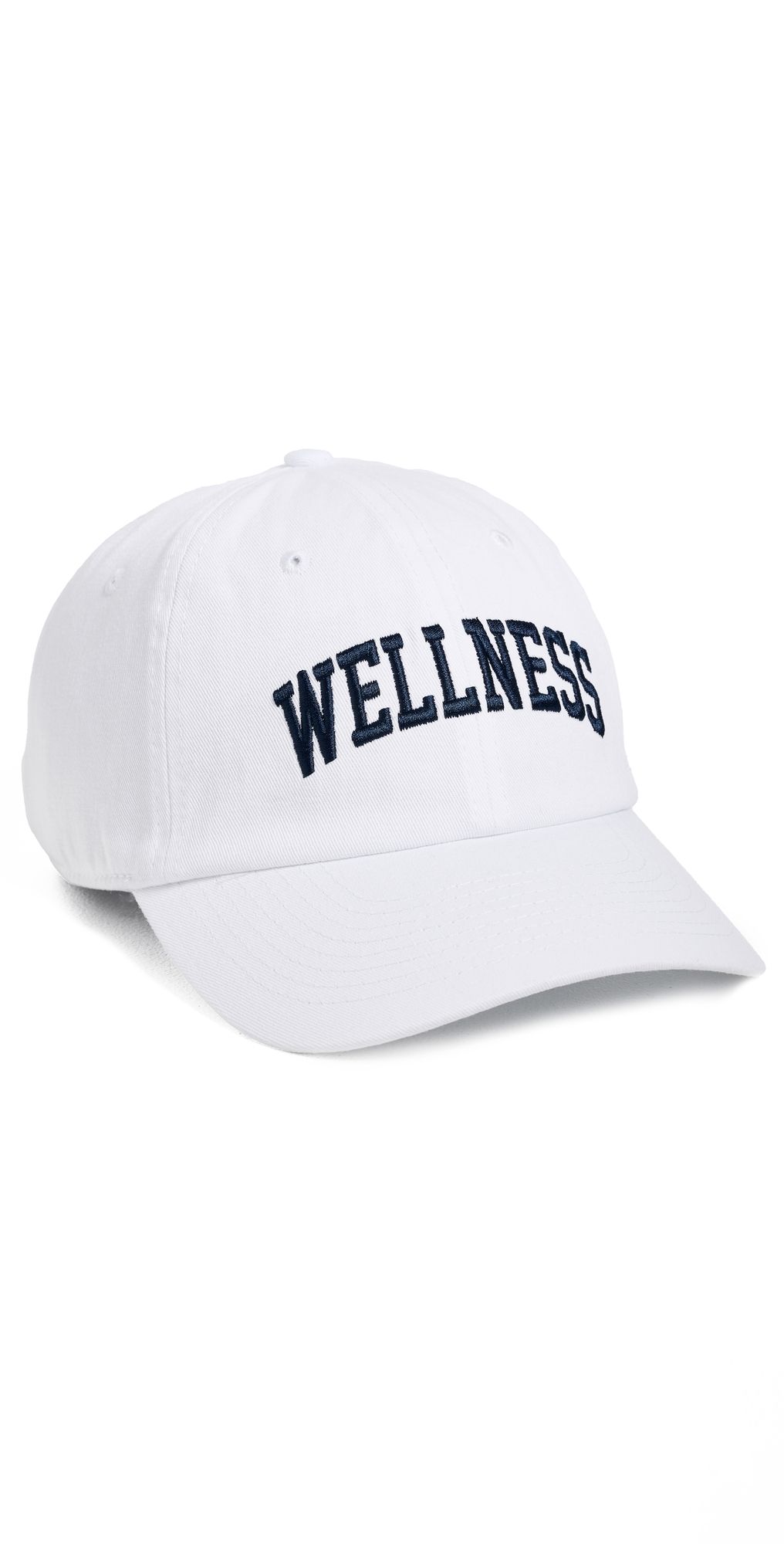 Sporty & Rich Wellness Ivy Hat White Navy One Size