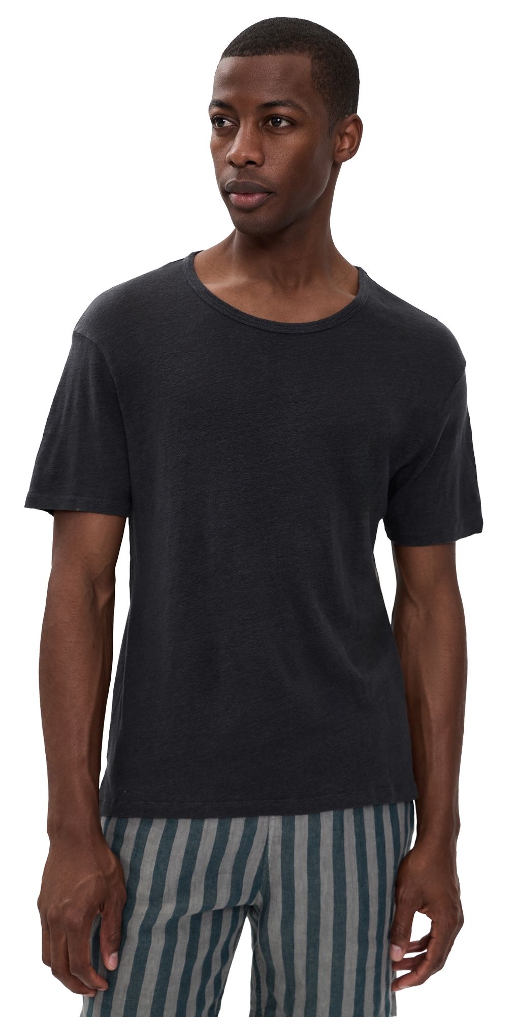 Alex Crane Linen Sun Tee Night XXL