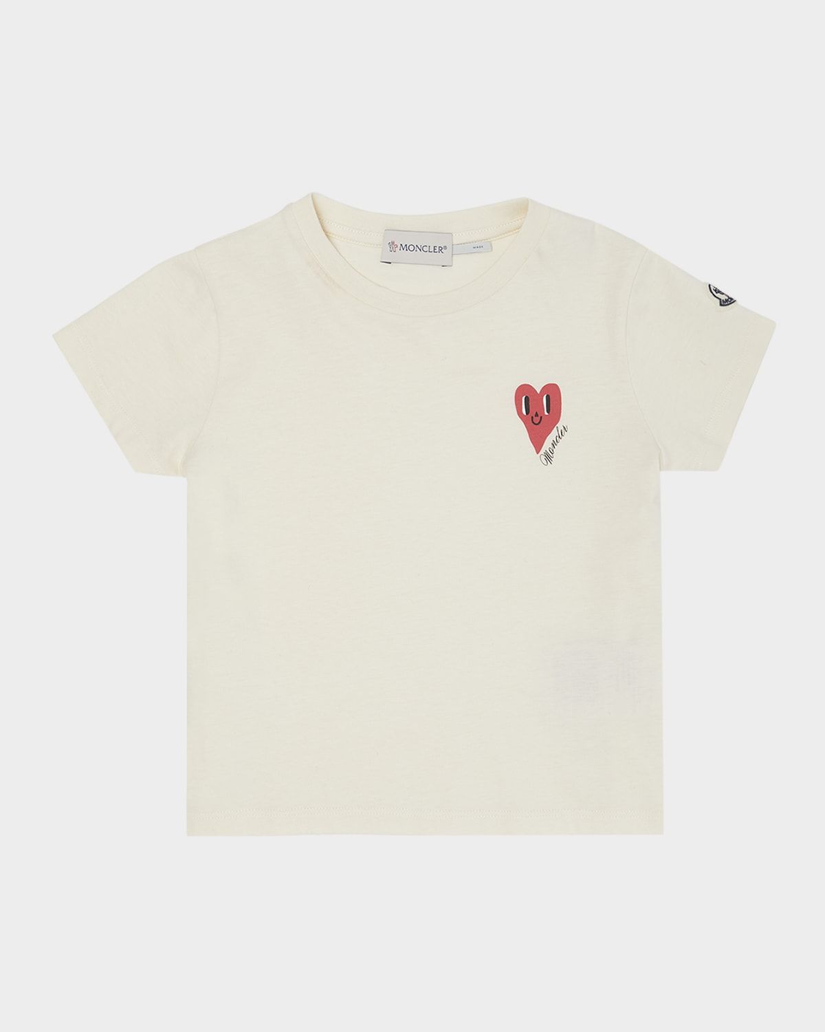 Girl & apos;s Heart Logo-Print Short-Sleeve T-Shirt