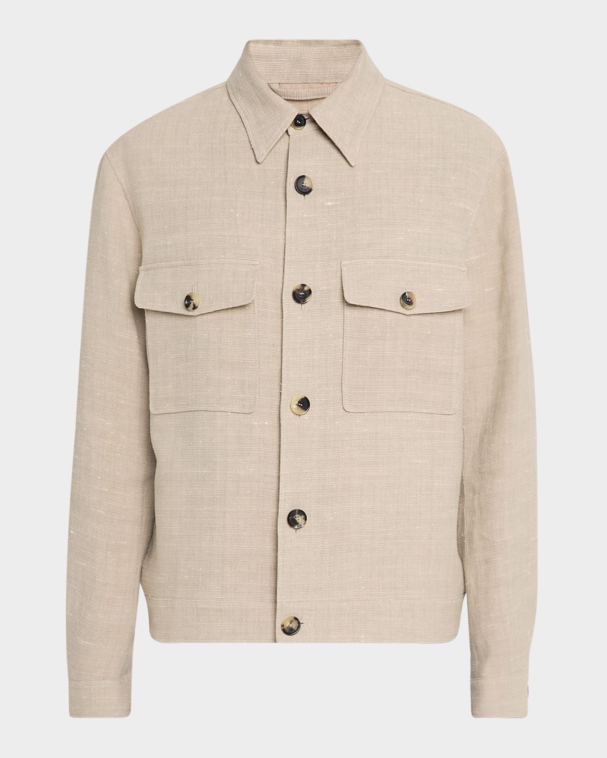 Men & apos;s Clem Summer Linen and Silk Blouson