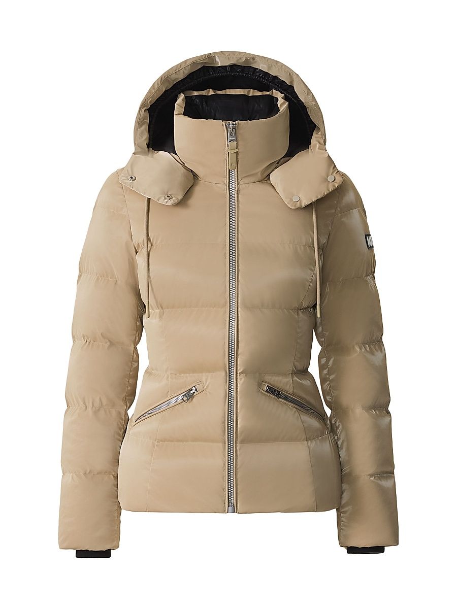 Women's Madalyn-Glo Quilted Jacket - Light Camel - Size XS