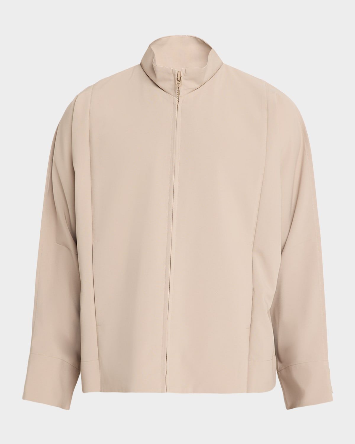 Men & apos;s Flat Foldable Zip-Front Jacket