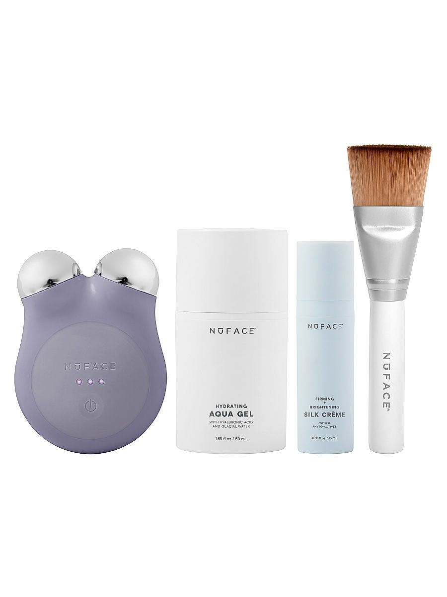 Women's MINI+ Starter Kit: Smart On-the-Go Facial Toning Kit - Violet Dusk
