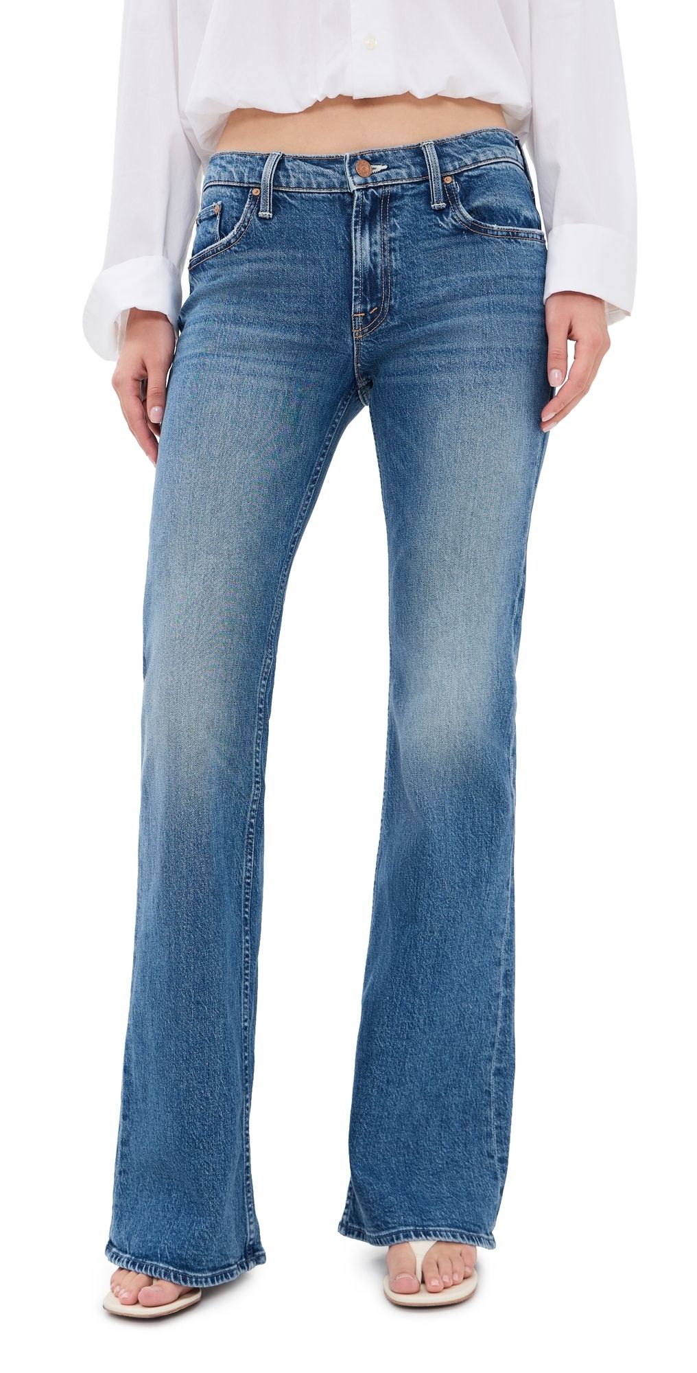 MOTHER The Jinx Heel Jeans Thrill Seeker 34
