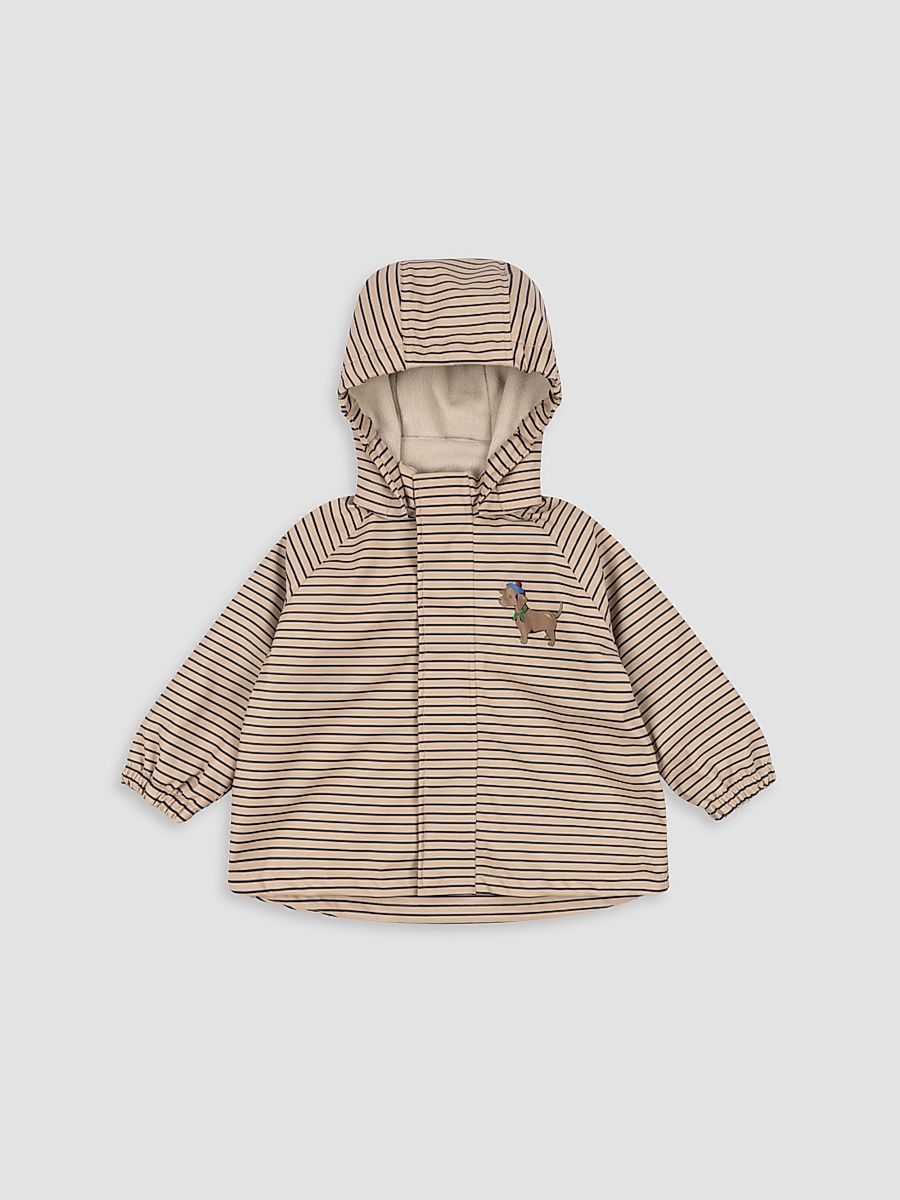 Baby's & Little Kid's Rainy Palme Dog Rain Jacket - Stripelamer - Size 4
