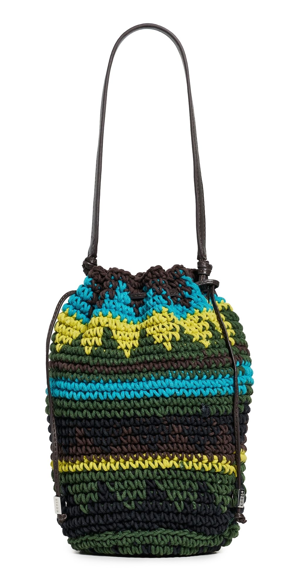 STAUD Emmy Drawstring Bucket Bag Happy Sack One Size