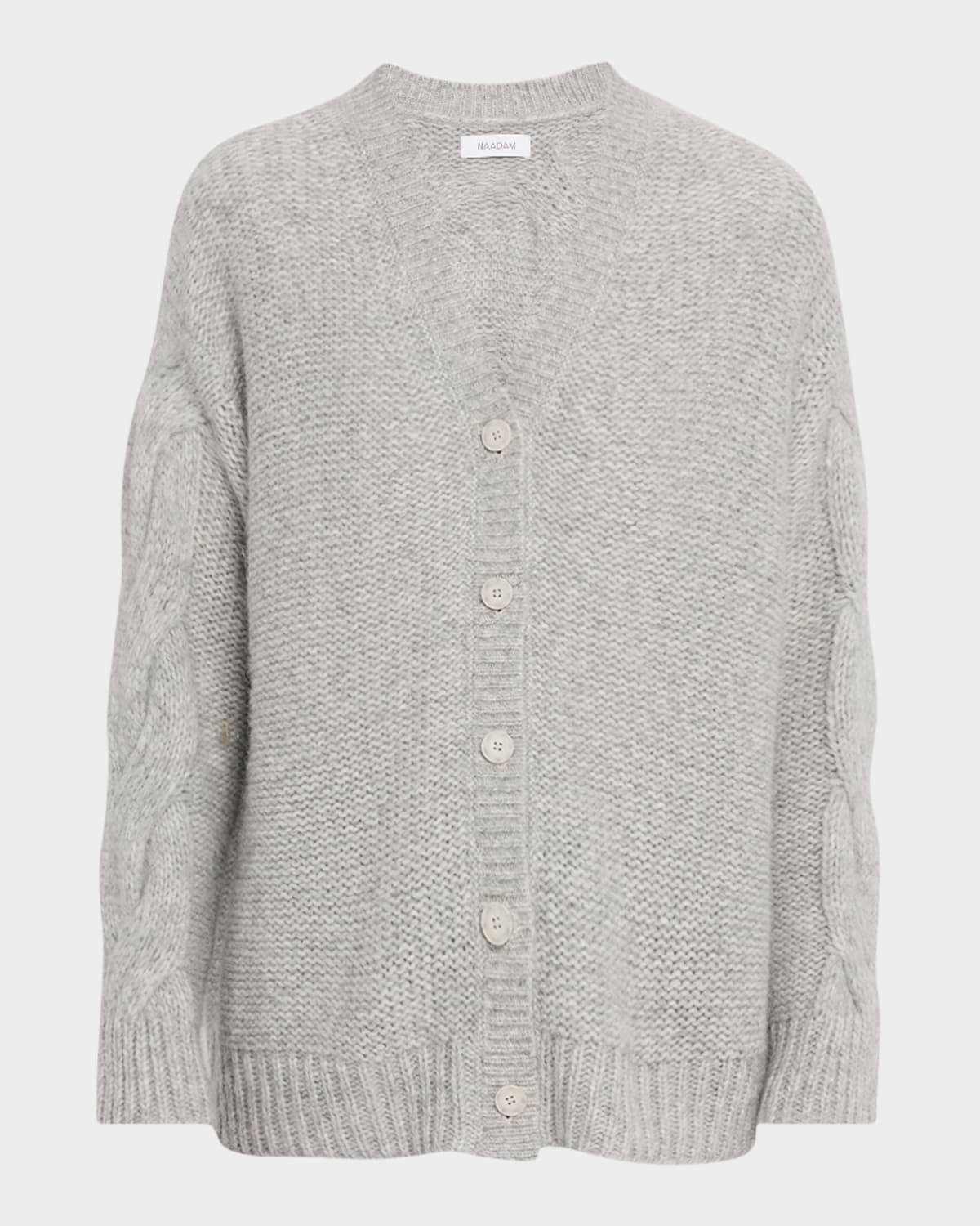 Luxe Lofty Cable-Knit Sweater