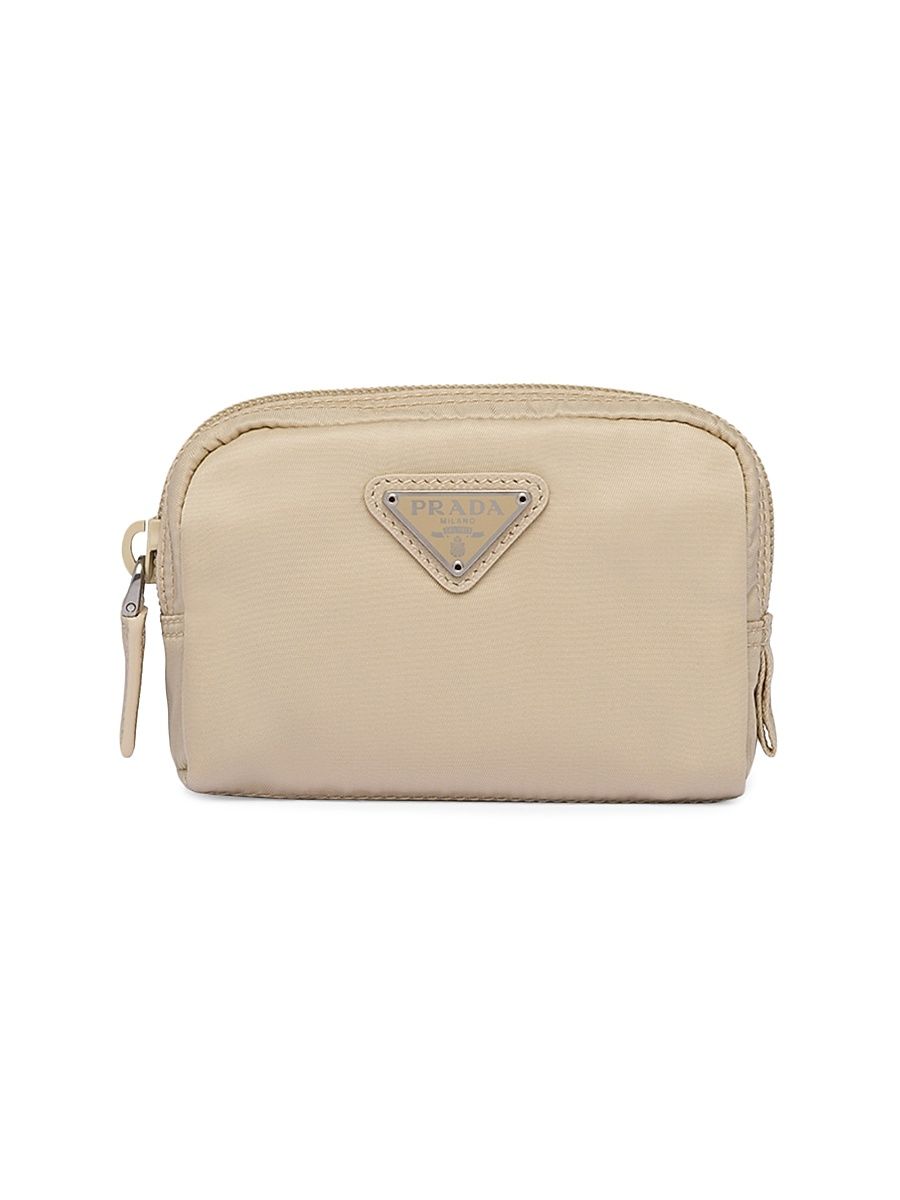 Re-Nylon Necessaire Pouch - Beige Khaki