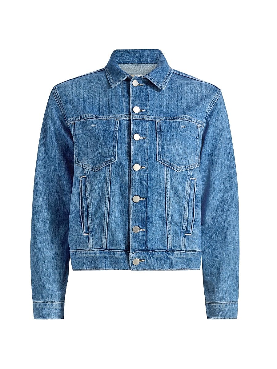 Women's Celine Slim Femme Stretch-Cotton Jacket - Getty - Size XL